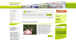 Desktop Screenshot of perspectives-agricoles.com